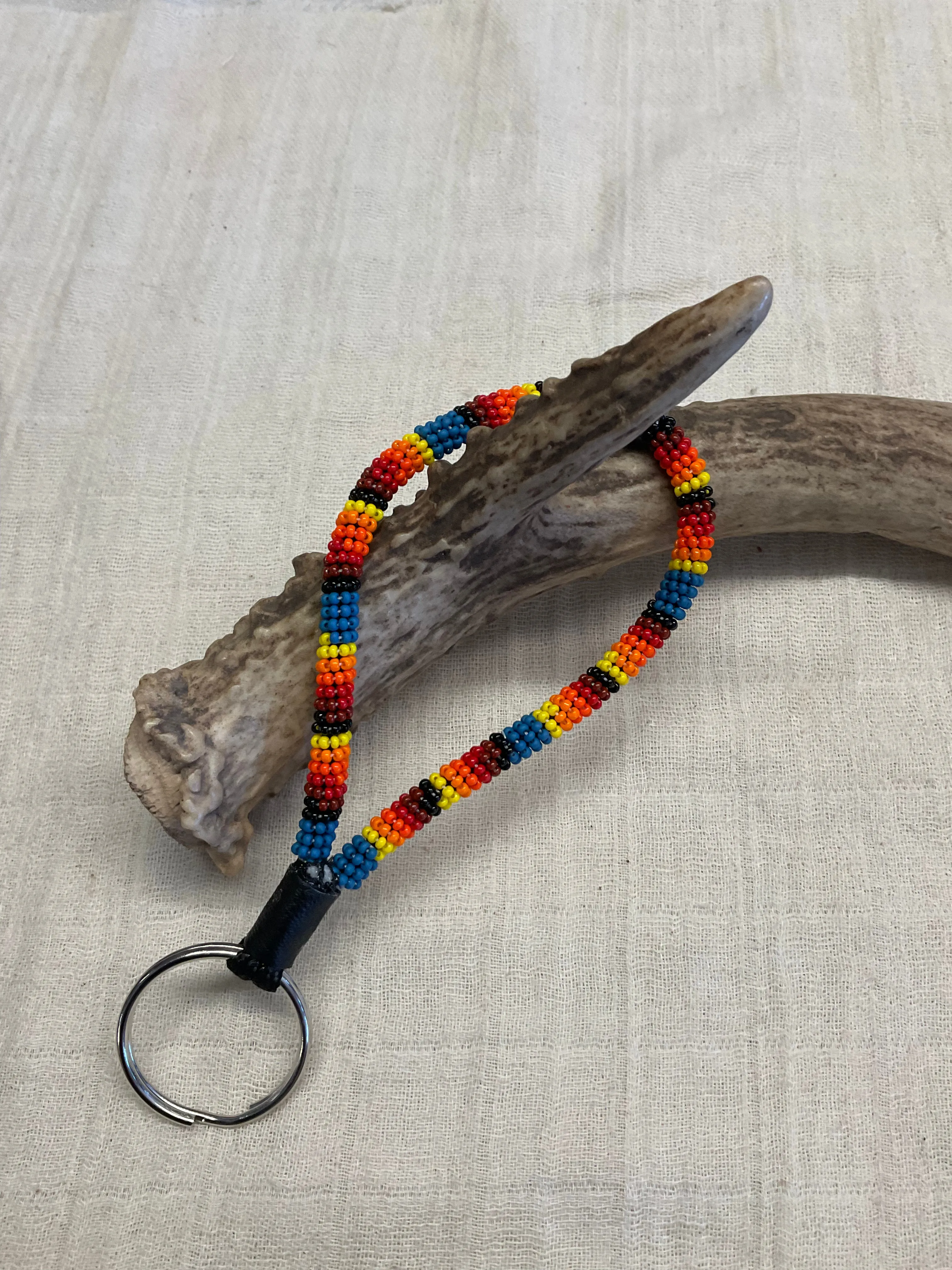 Beaded Wristlet Keychains