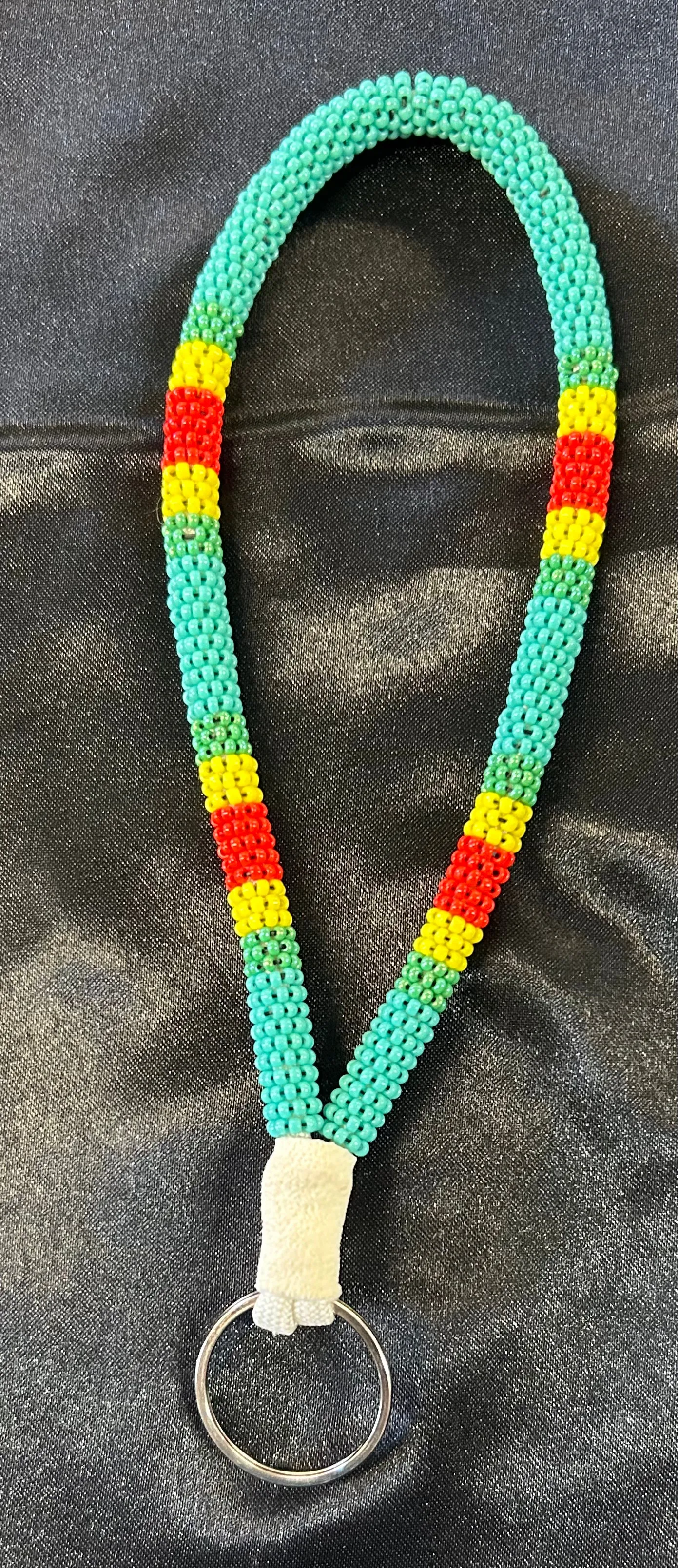 Beaded Wristlet Keychains