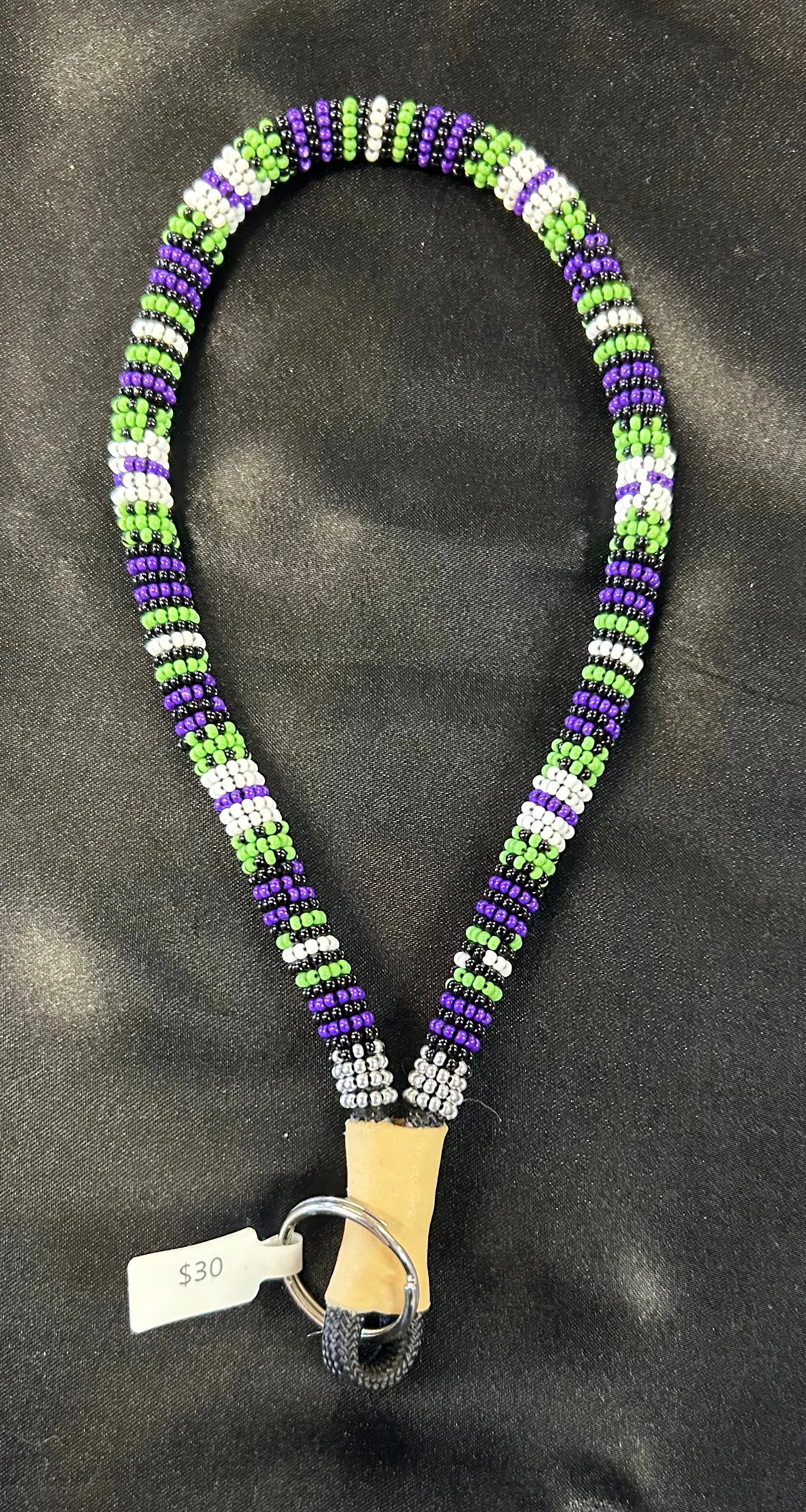 Beaded Wristlet Keychains
