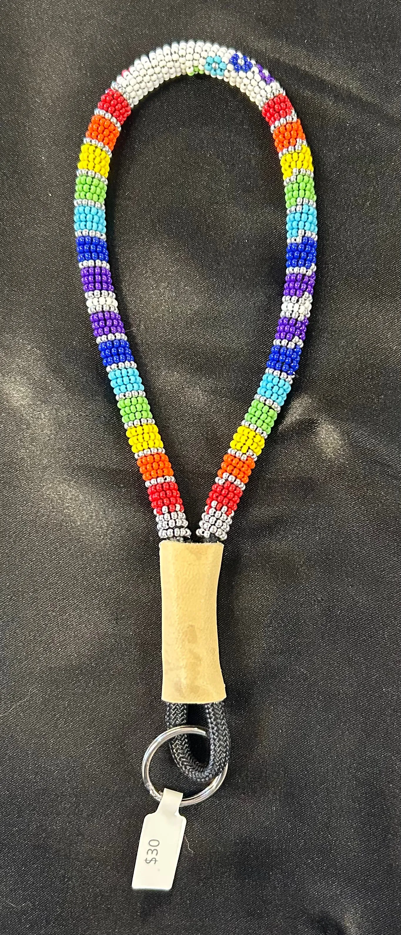 Beaded Wristlet Keychains