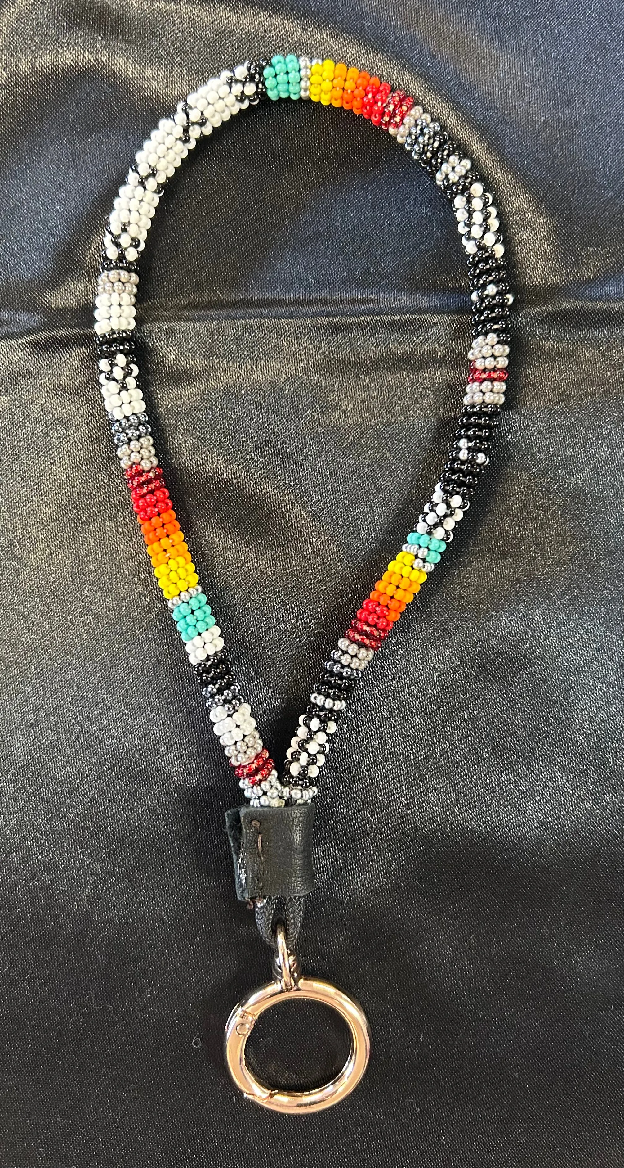 Beaded Wristlet Keychains