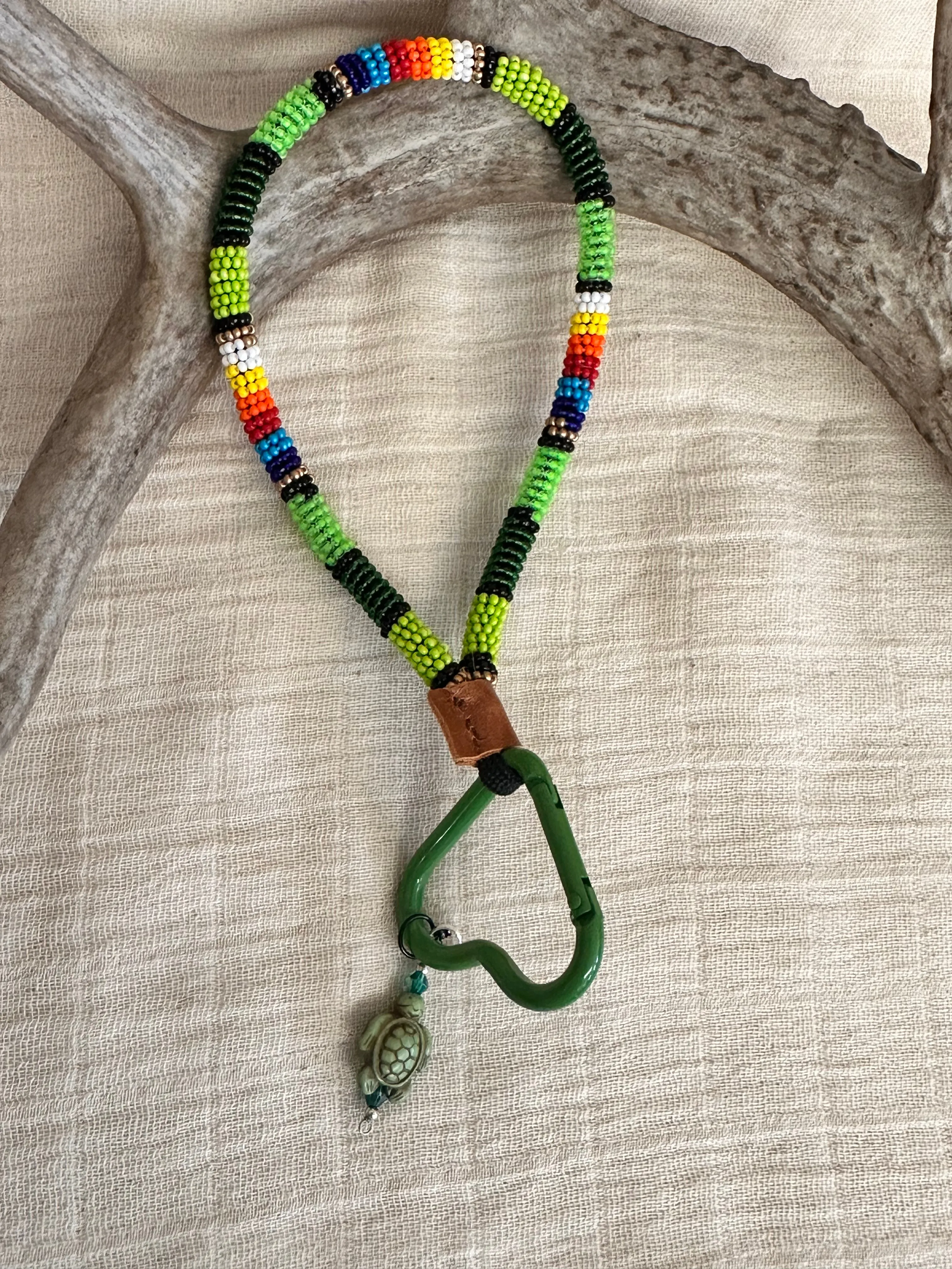 Beaded Wristlet Keychains