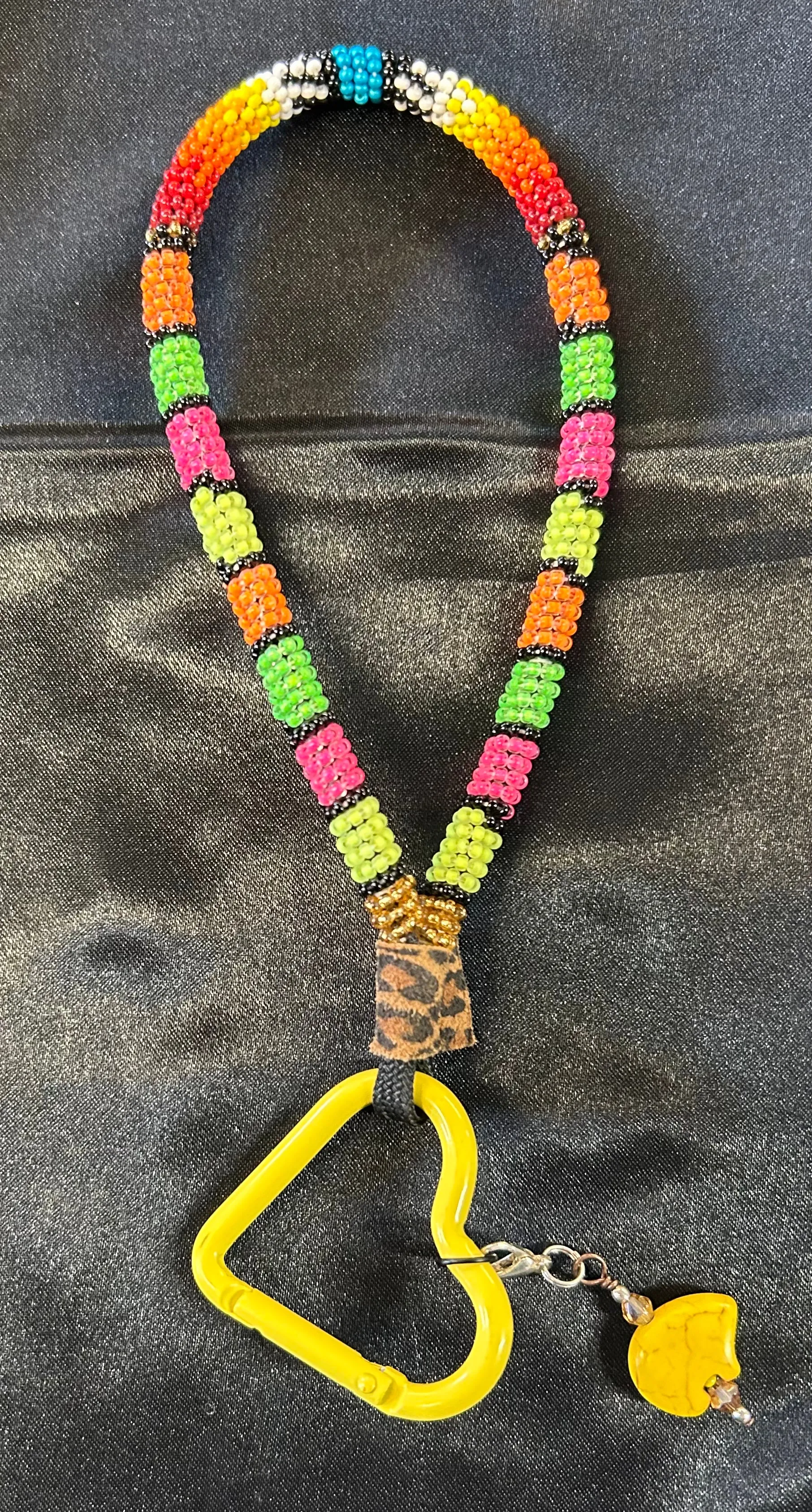 Beaded Wristlet Keychains