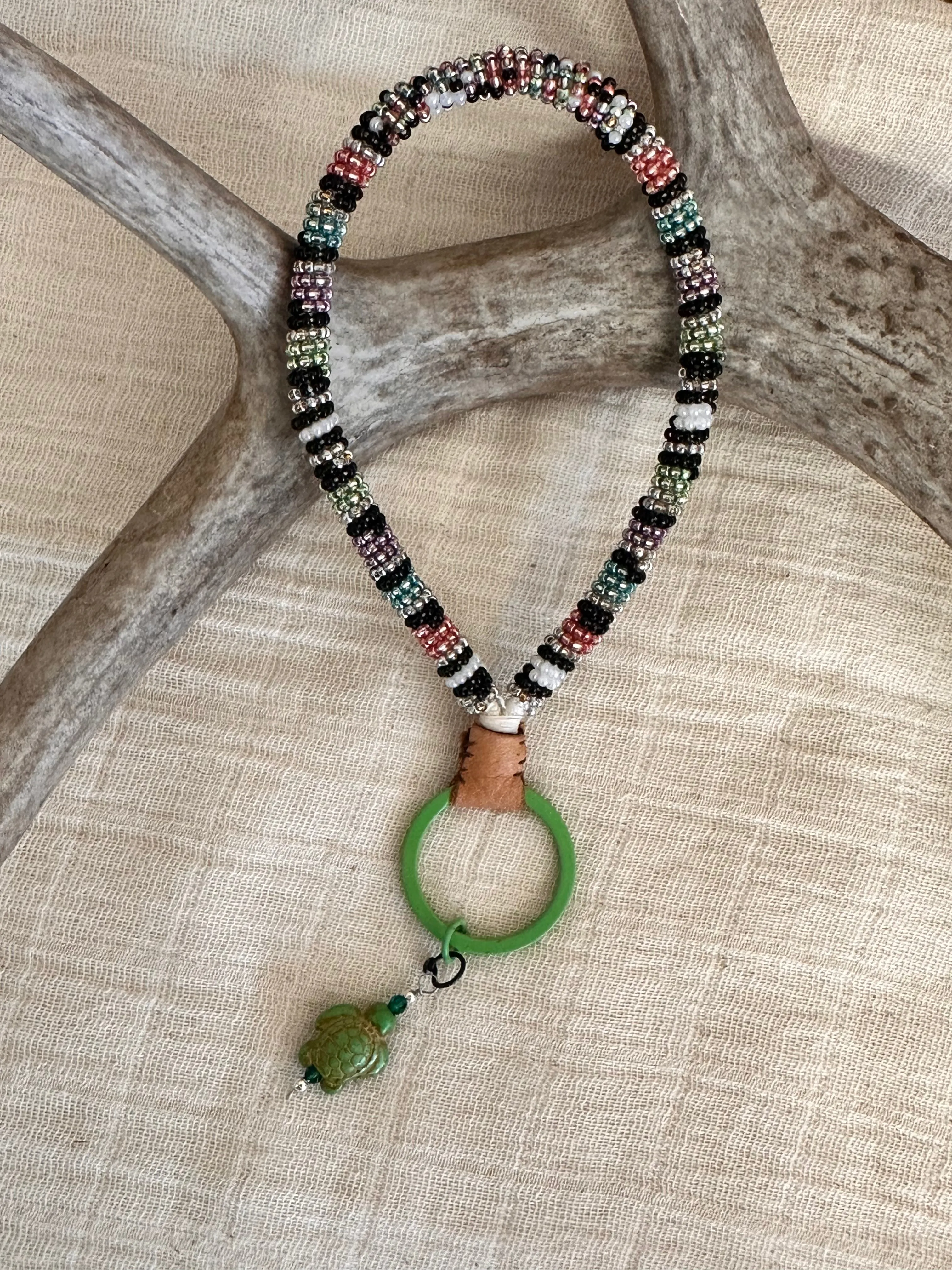 Beaded Wristlet Keychains