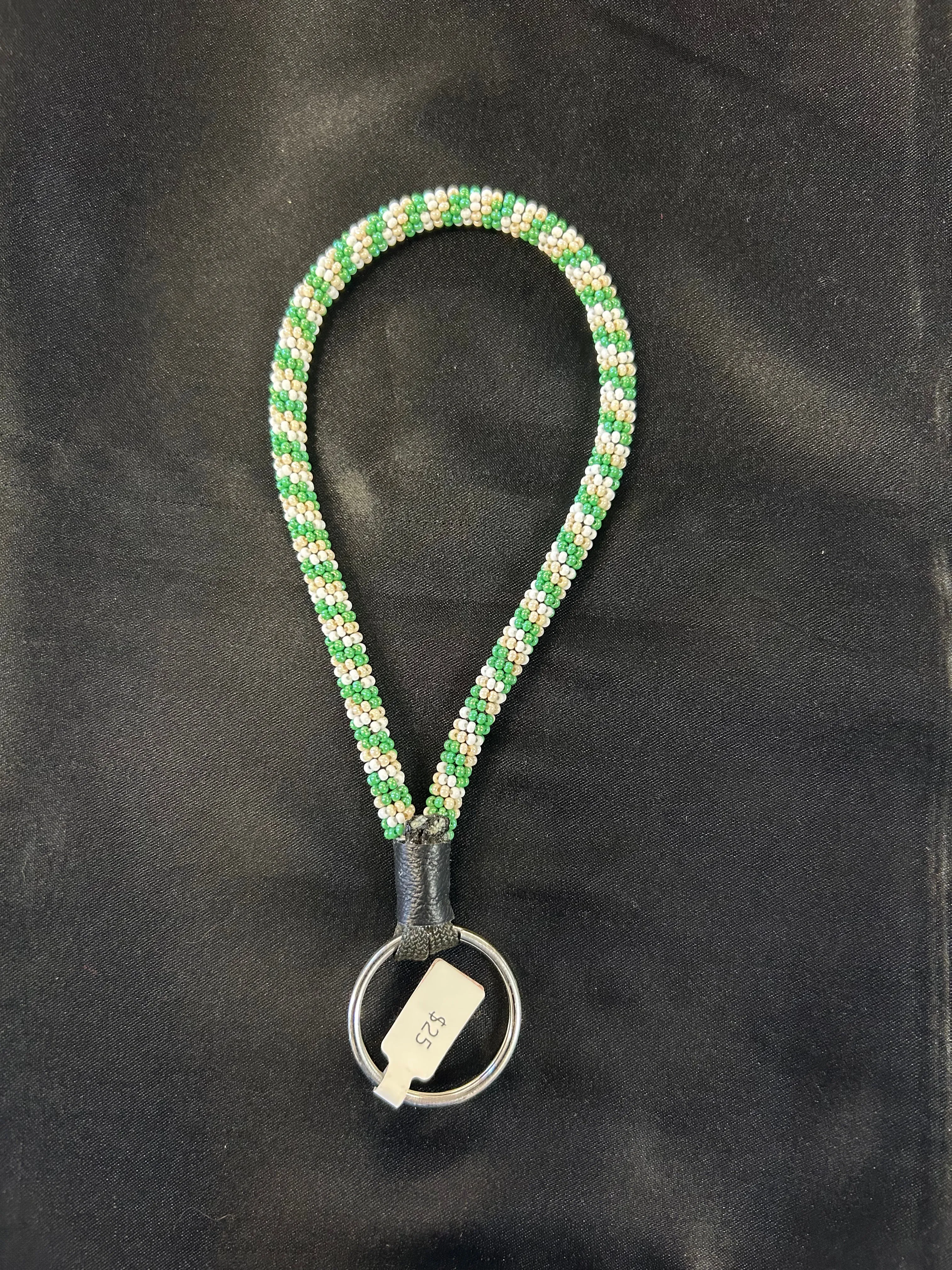 Beaded Wristlet Keychains