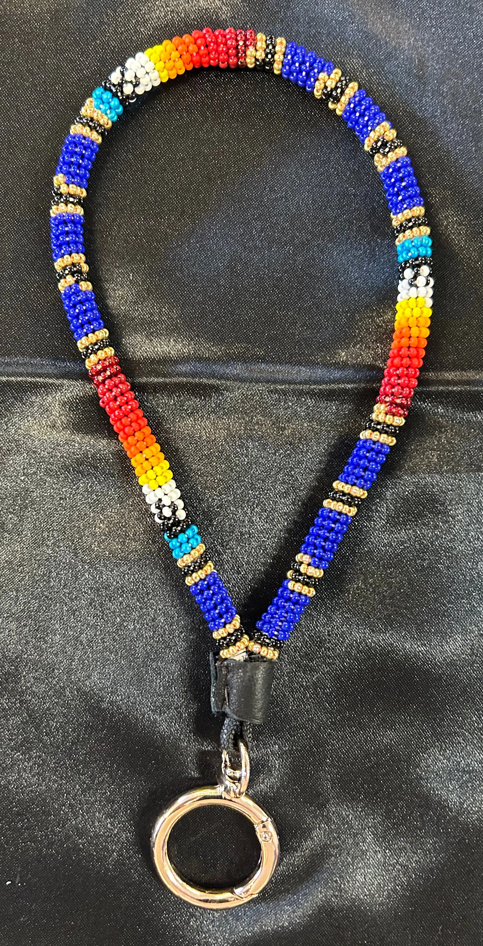 Beaded Wristlet Keychains