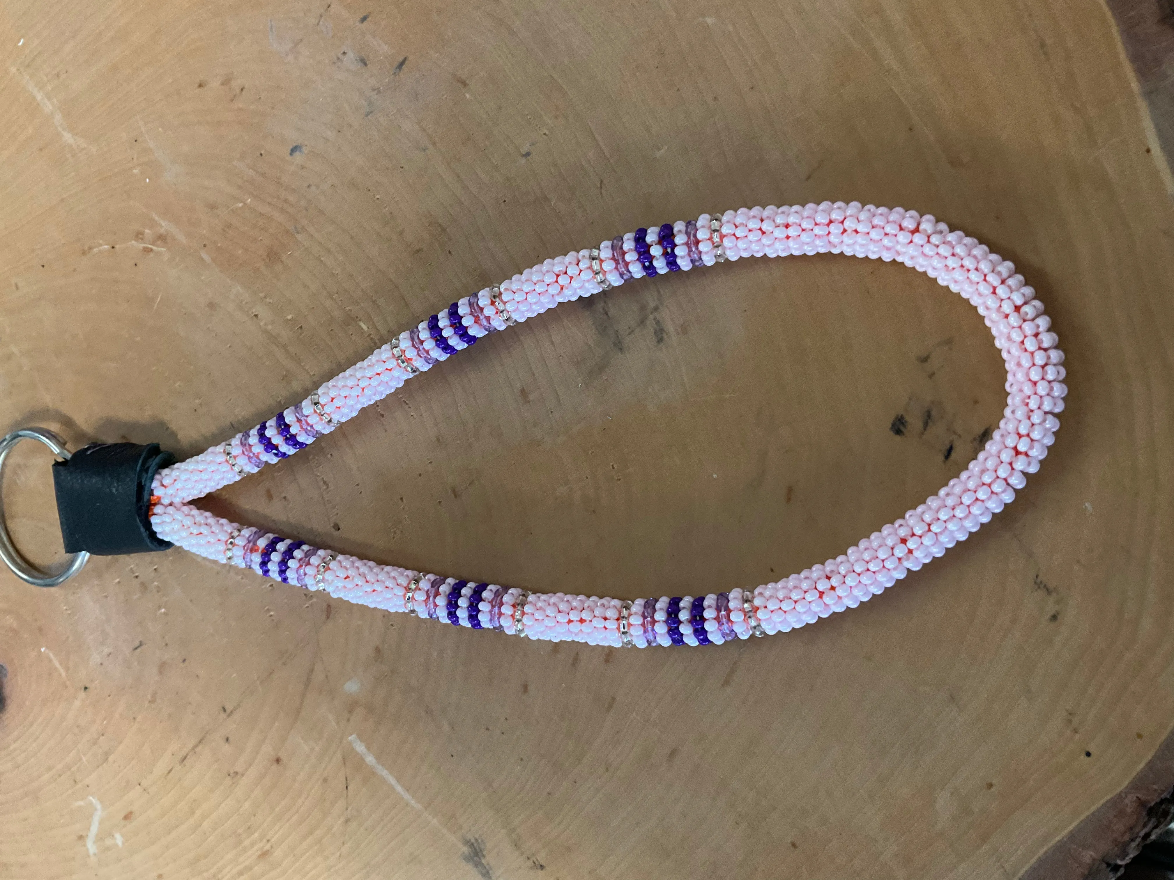 Beaded Wristlet Keychains