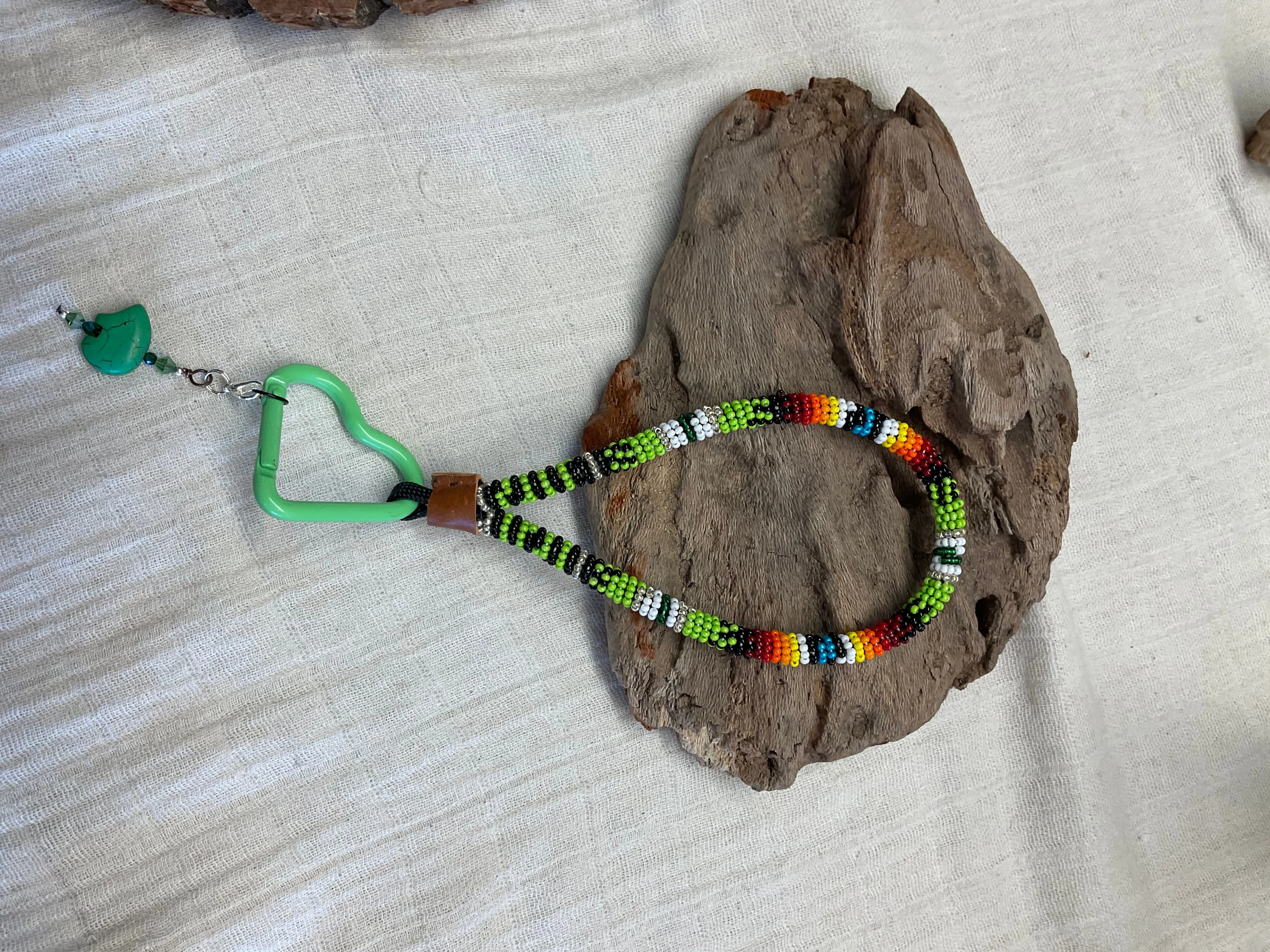 Beaded Wristlet Keychains