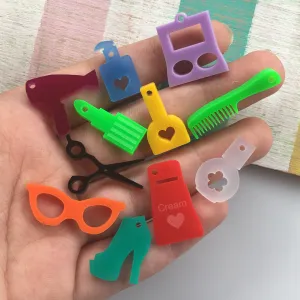 Beauty Set of Charms / 11 Pieces, 20-25mm