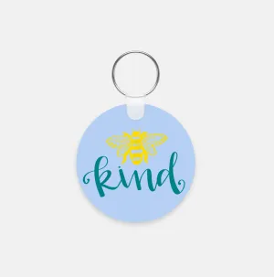 Bee Kind Acrylic Plastic Keychain