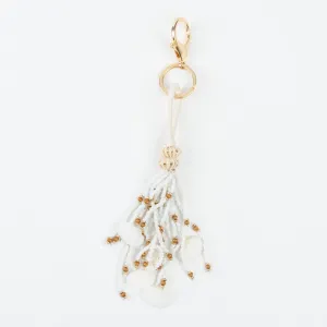 Belen Beaded Shell Key Chain
