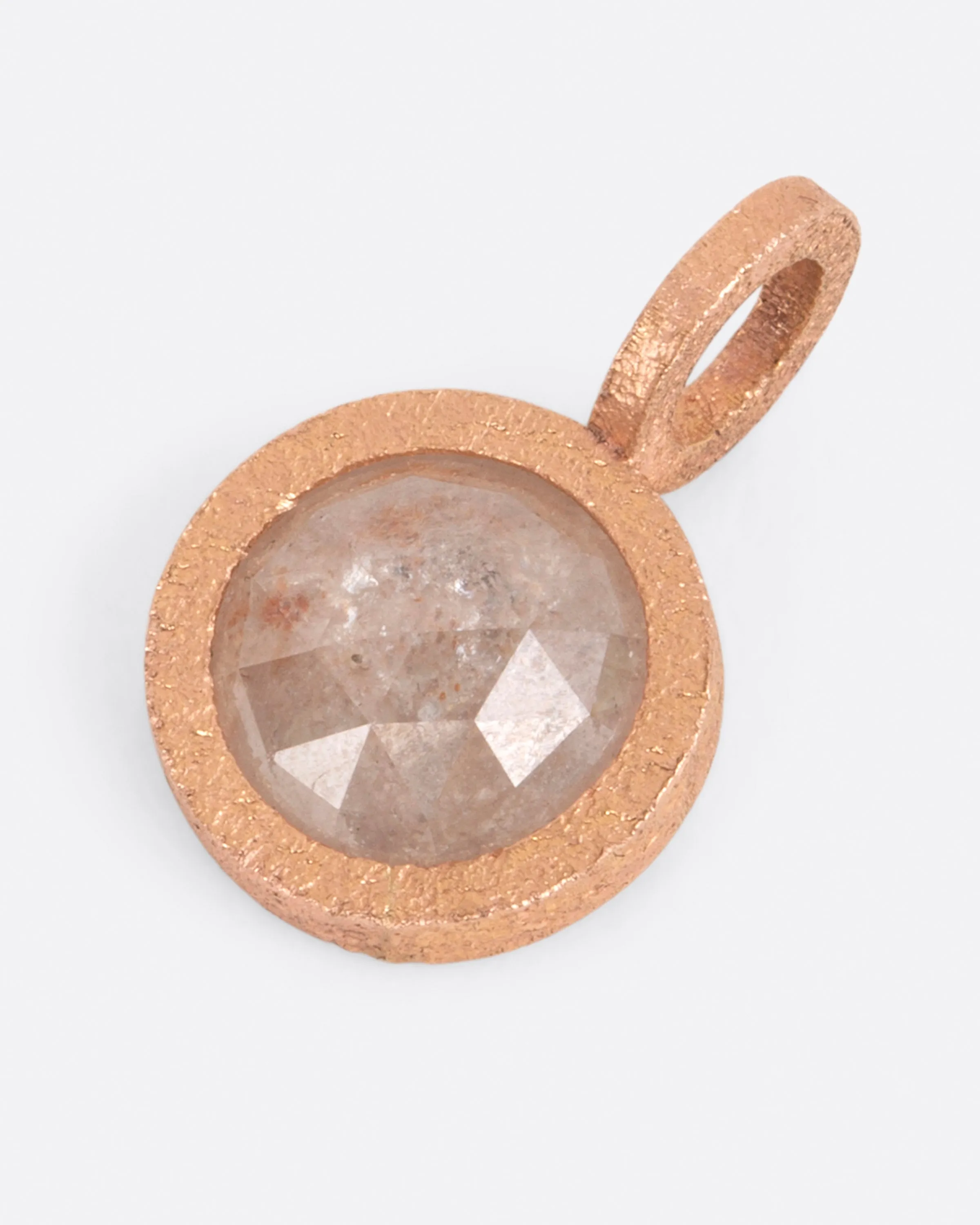 Bezel Set Diamond Pendants