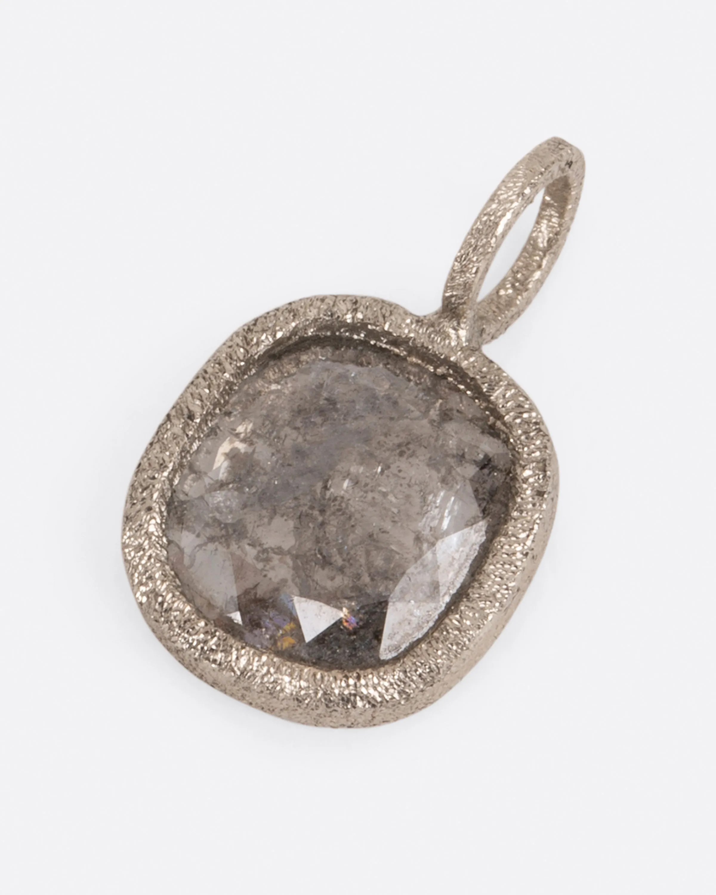 Bezel Set Diamond Pendants