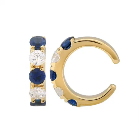 BIG BLING DIAMOND EAR CUFF