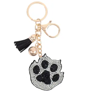 Bling Pets & Creatures Bag Charm with Keychain, Fasion Accessory for Keys, Purse, Backpack