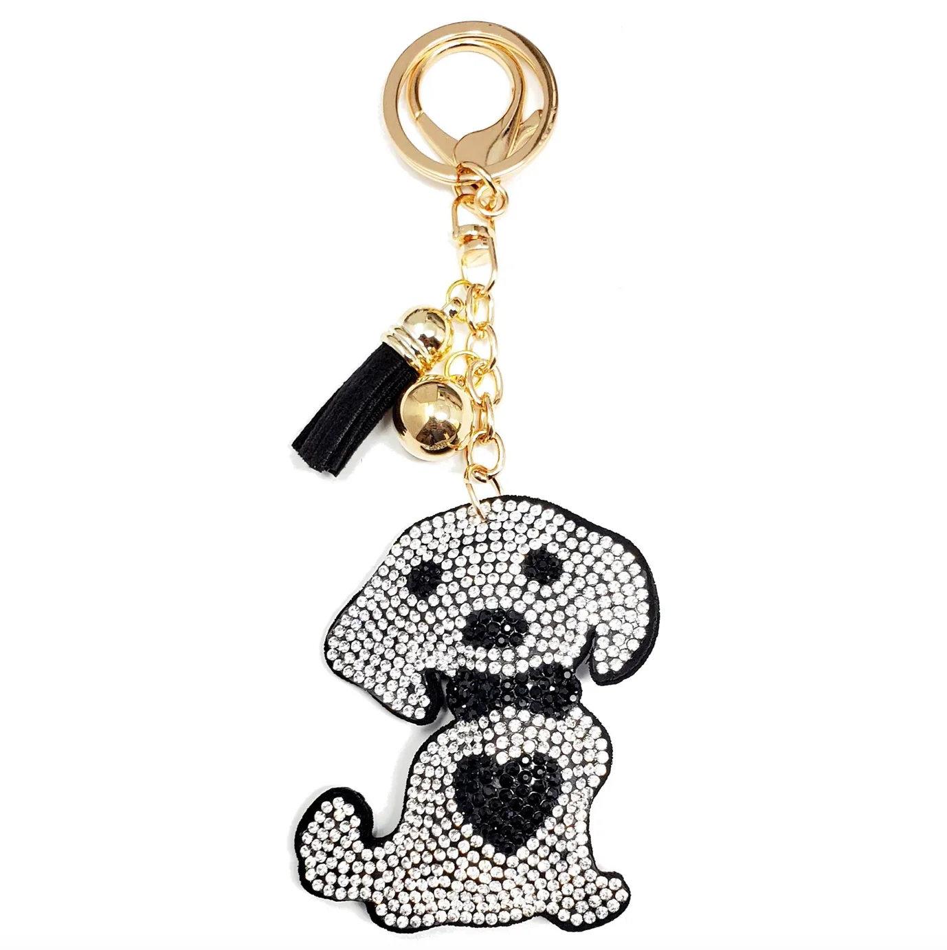 Bling Pets & Creatures Bag Charm with Keychain, Fasion Accessory for Keys, Purse, Backpack