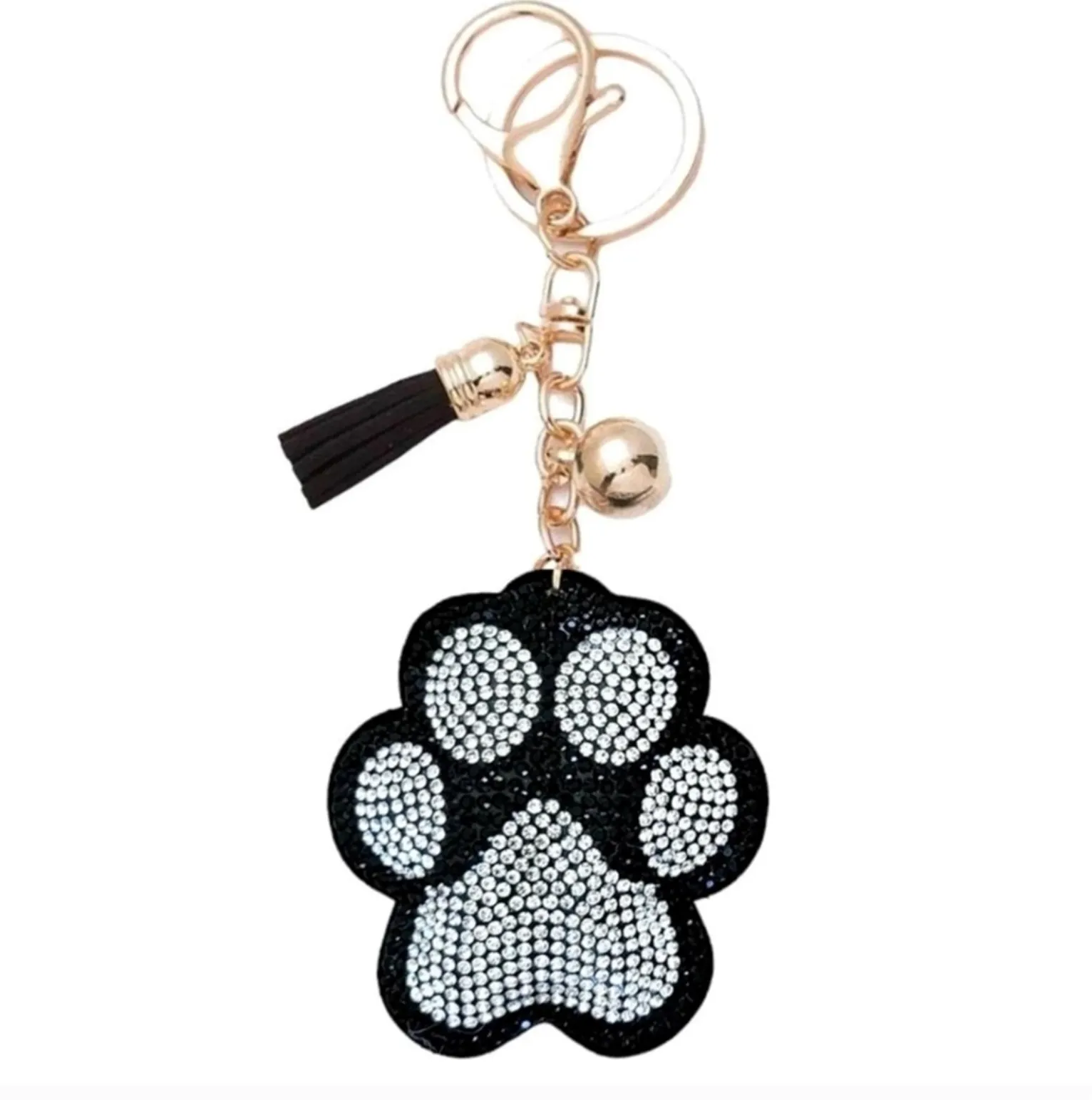 Bling Pets & Creatures Bag Charm with Keychain, Fasion Accessory for Keys, Purse, Backpack