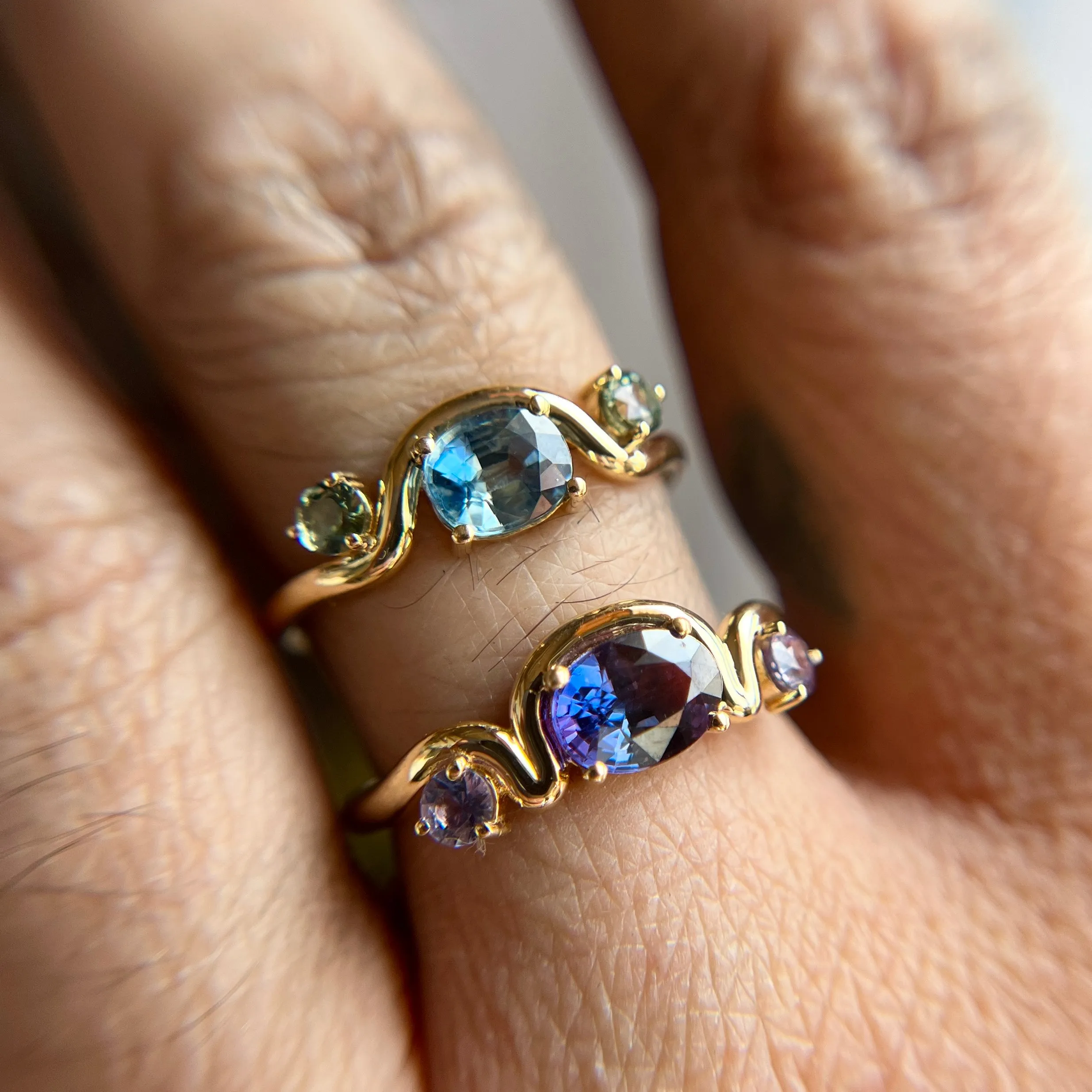 Blue Sapphire Nouveau