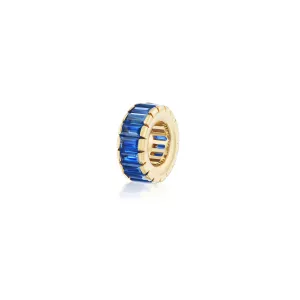 Blue Sapphire Rondelle Bead