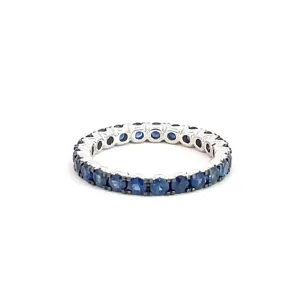 Blue Sapphire Stacking Ring