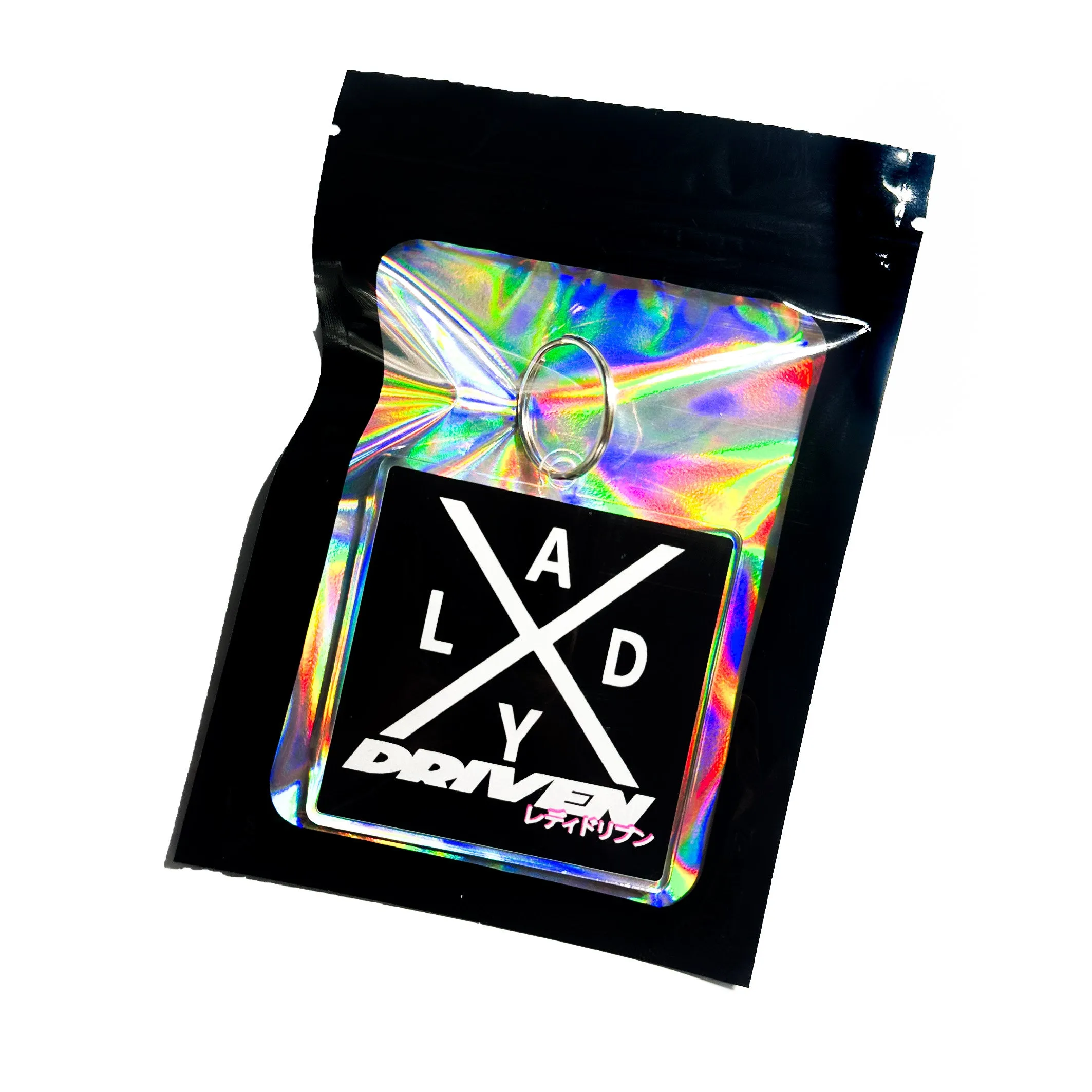 BMB. LADY DRIVEN ACRYLIC KEYCHAIN