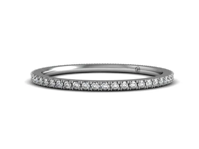 Bostonian French Pave Wedding Band