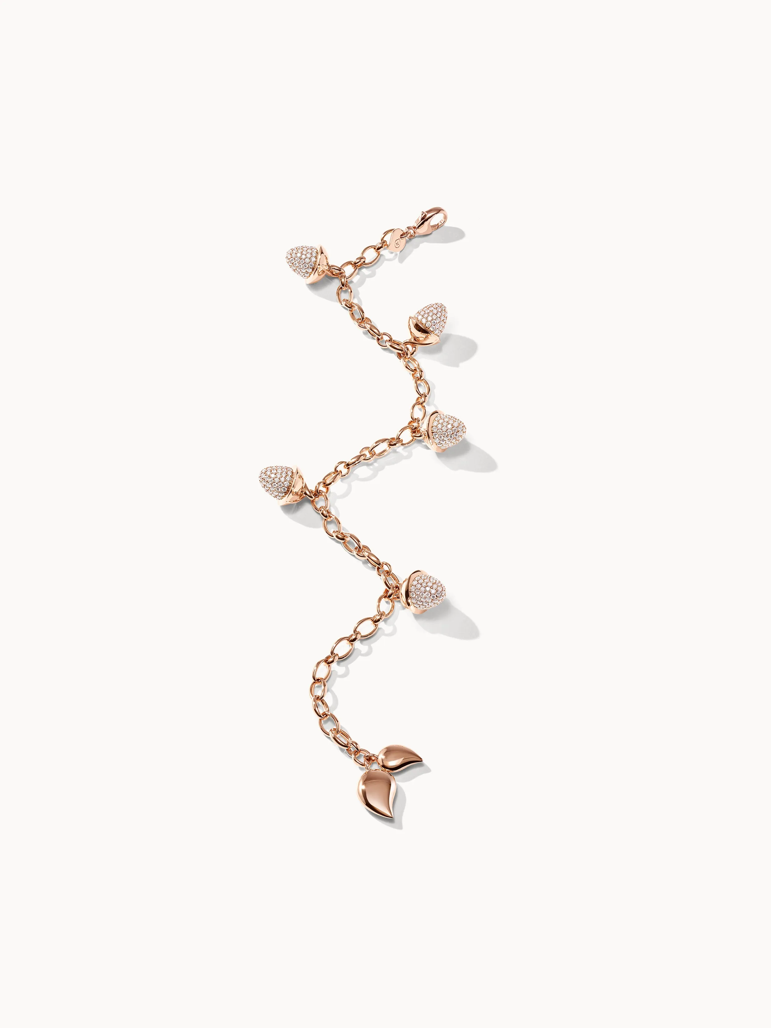 Bracelet MIKADO Flamenco Charm Diamond Pavé Diamond Pavé