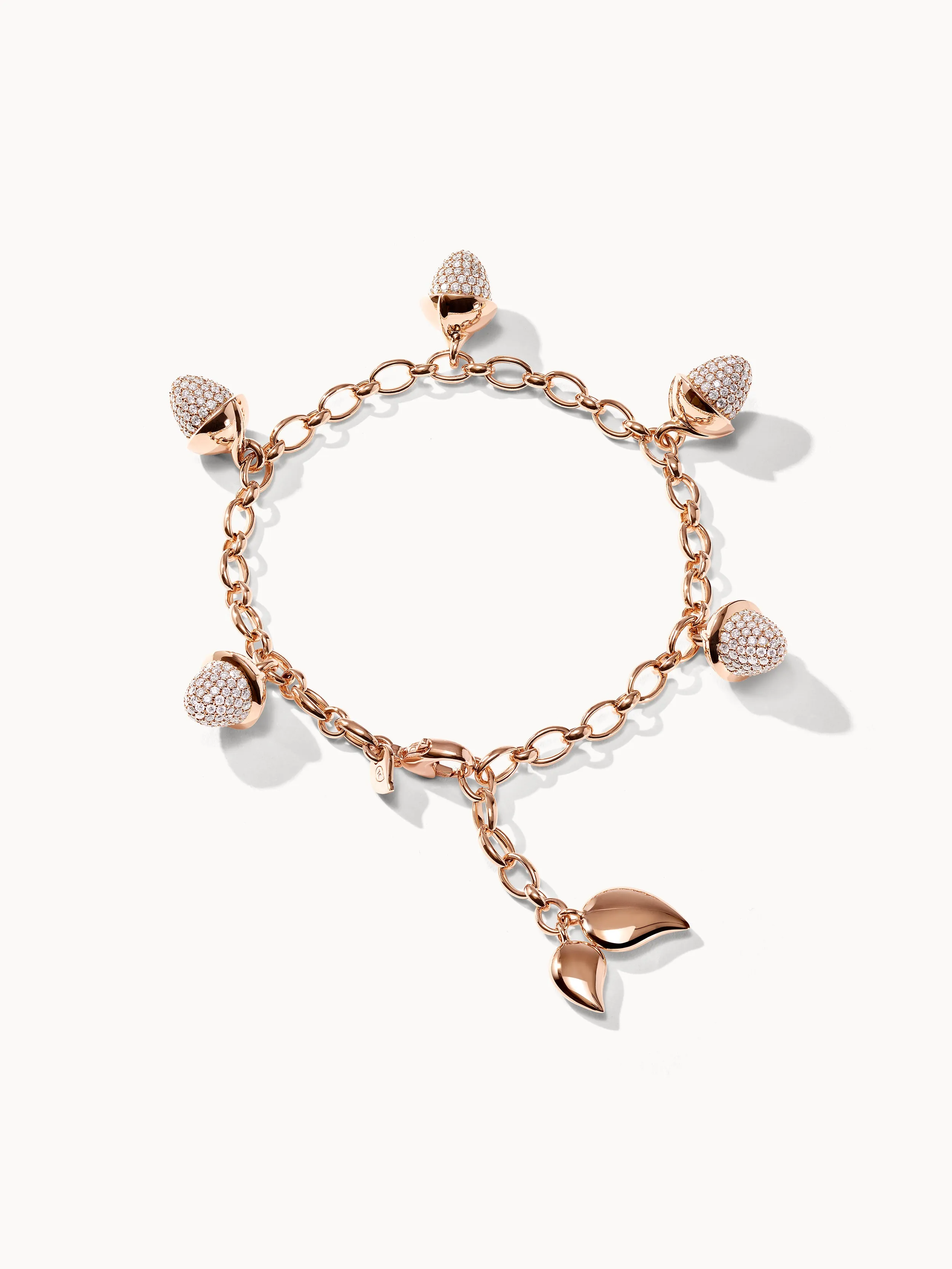 Bracelet MIKADO Flamenco Charm Diamond Pavé Diamond Pavé