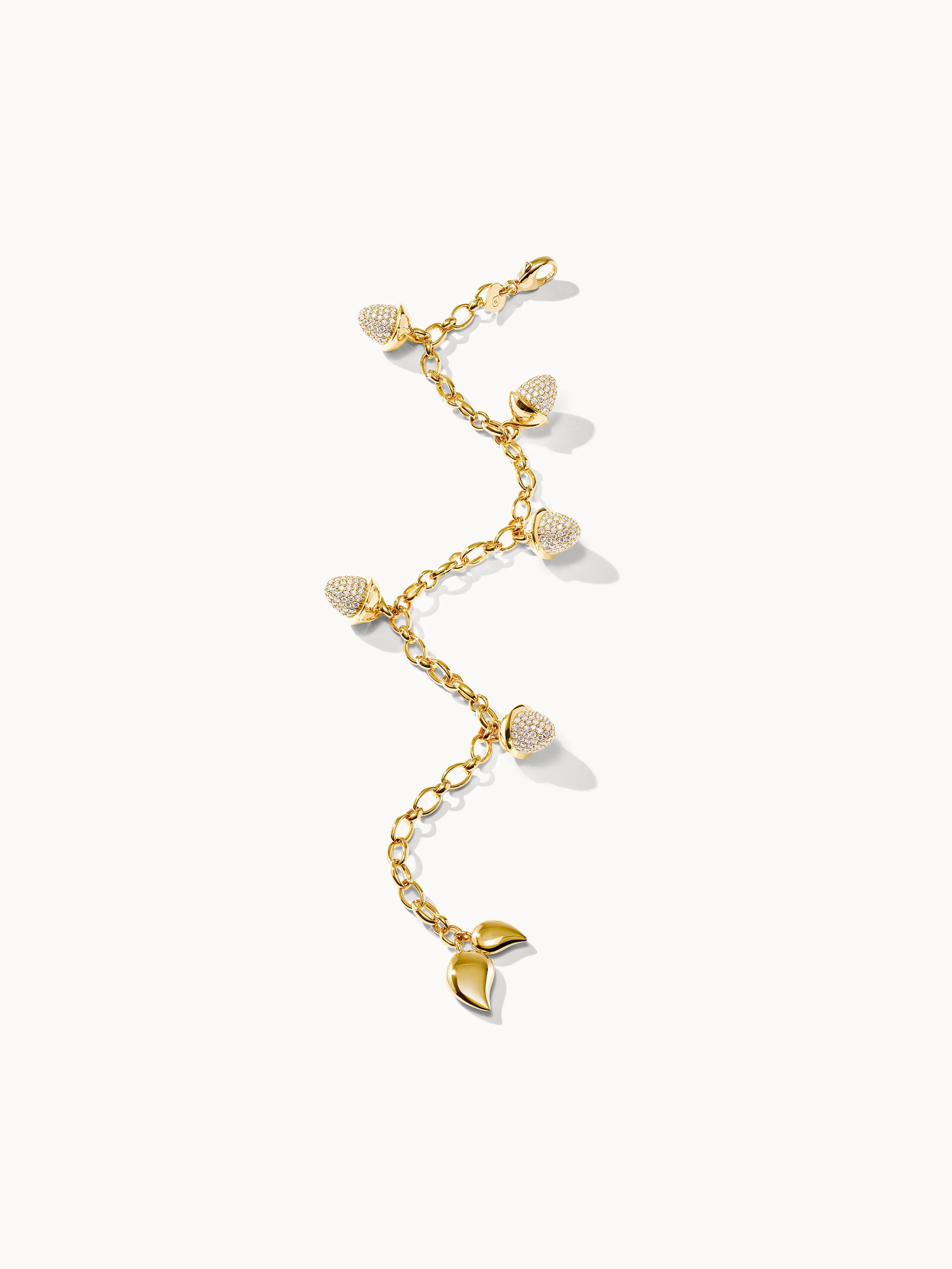 Bracelet MIKADO Flamenco Charm Diamond Pavé Diamond Pavé