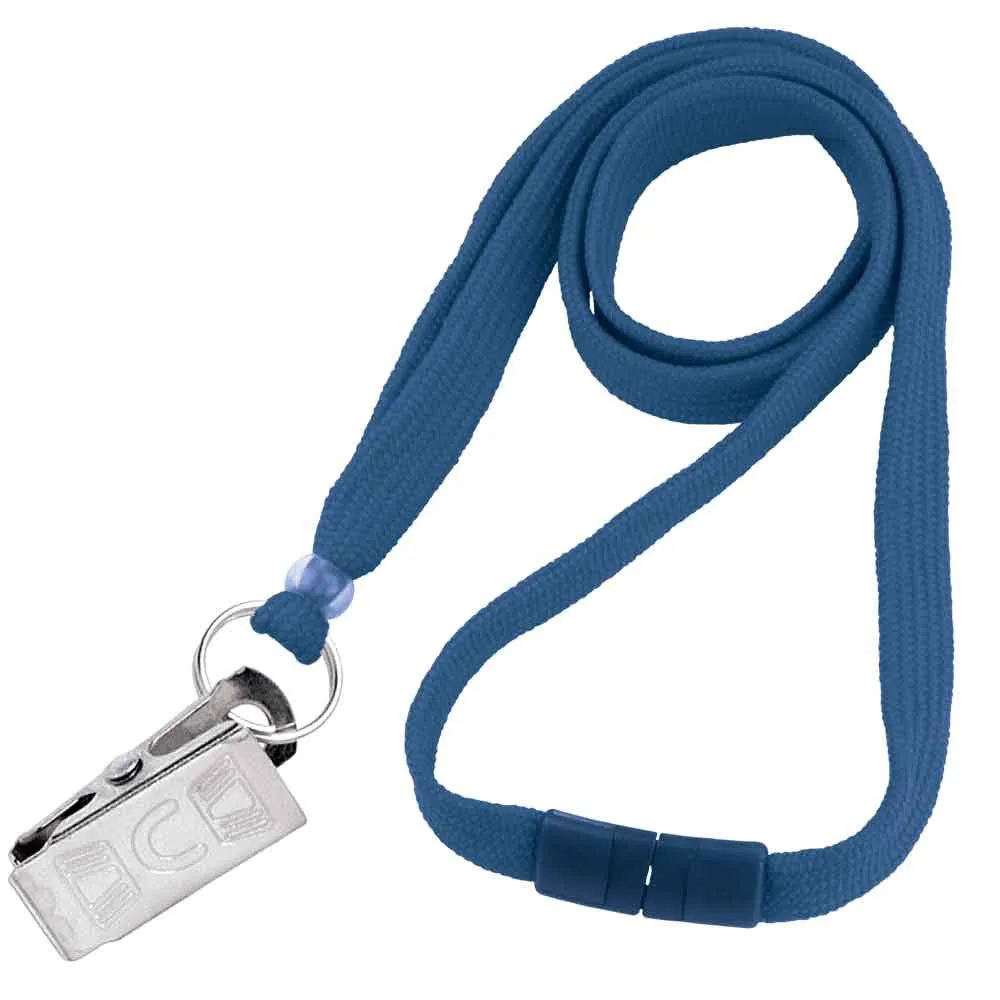 Breakaway Adjustable Flat Braided 3/8" Lanyard 2137 (100/Pack)