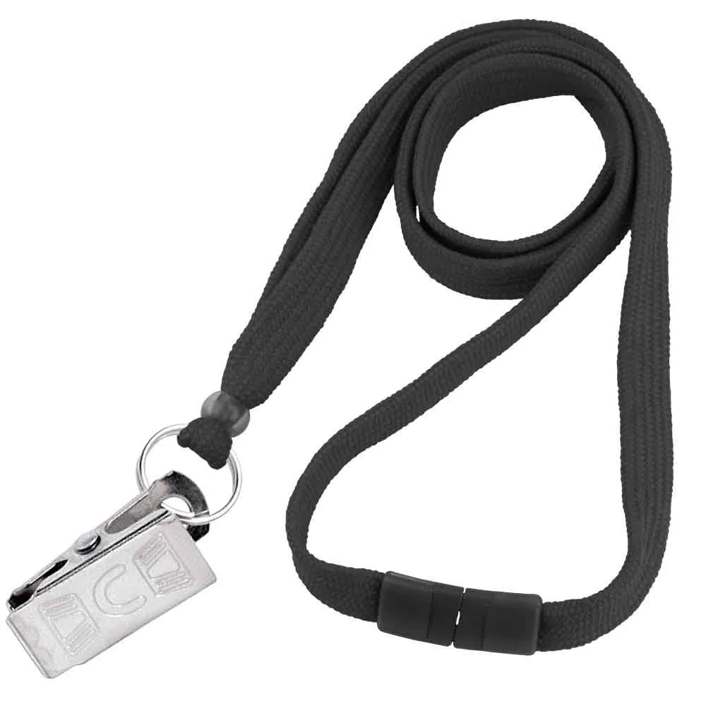 Breakaway Adjustable Flat Braided 3/8" Lanyard 2137 (100/Pack)