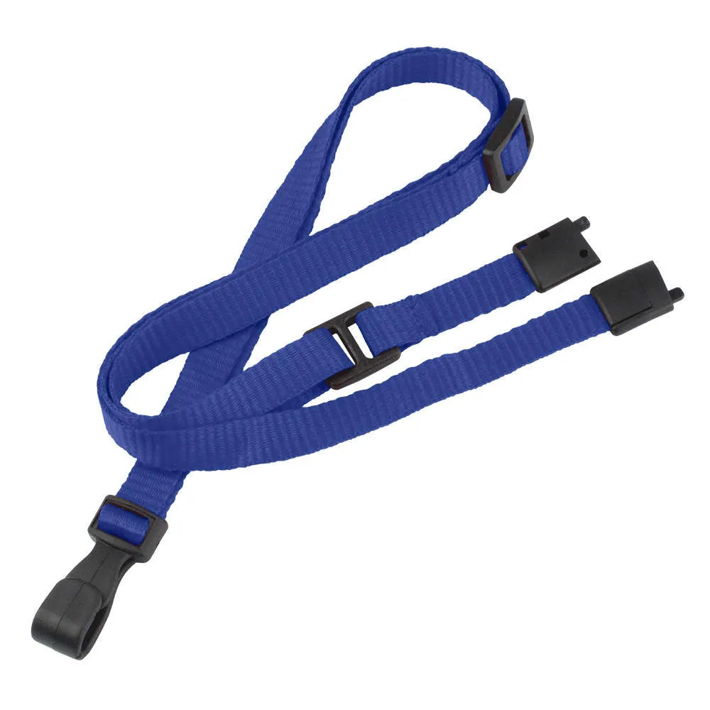 Breakaway Adjustable Flat Braided 3/8" Lanyard 2137 (100/Pack)