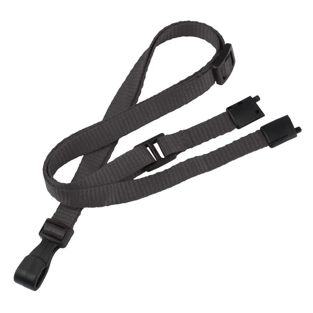 Breakaway Adjustable Flat Braided 3/8" Lanyard 2137 (100/Pack)
