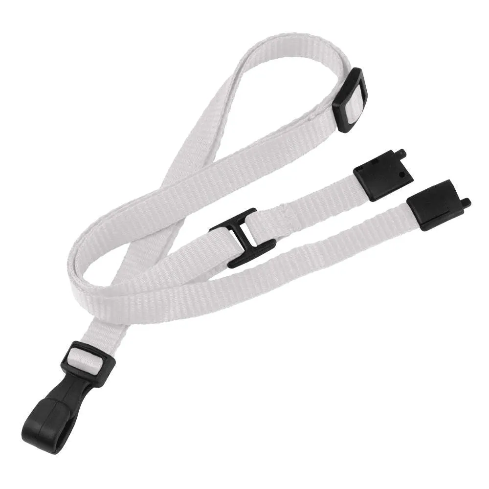 Breakaway Adjustable Flat Braided 3/8" Lanyard 2137 (100/Pack)