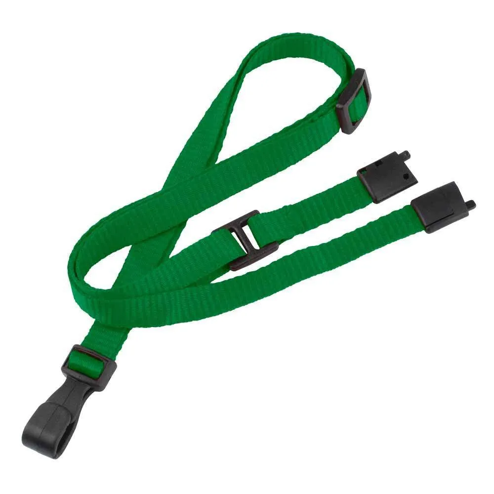 Breakaway Adjustable Flat Braided 3/8" Lanyard 2137 (100/Pack)