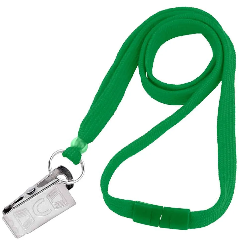 Breakaway Adjustable Flat Braided 3/8" Lanyard 2137 (100/Pack)