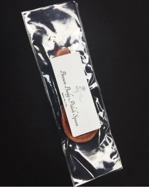 Brown/Tan Herbal Scoop Spoon