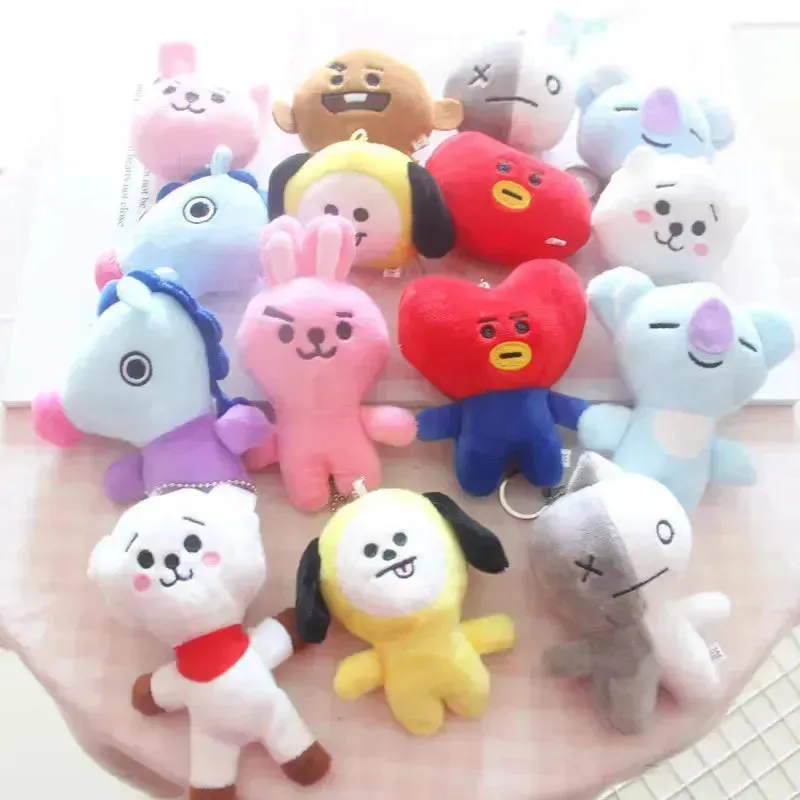 BTS Dynamite Plush Keychains