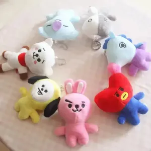 BTS Dynamite Plush Keychains