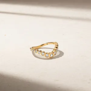 Bubbly Zenith Diamond Ring