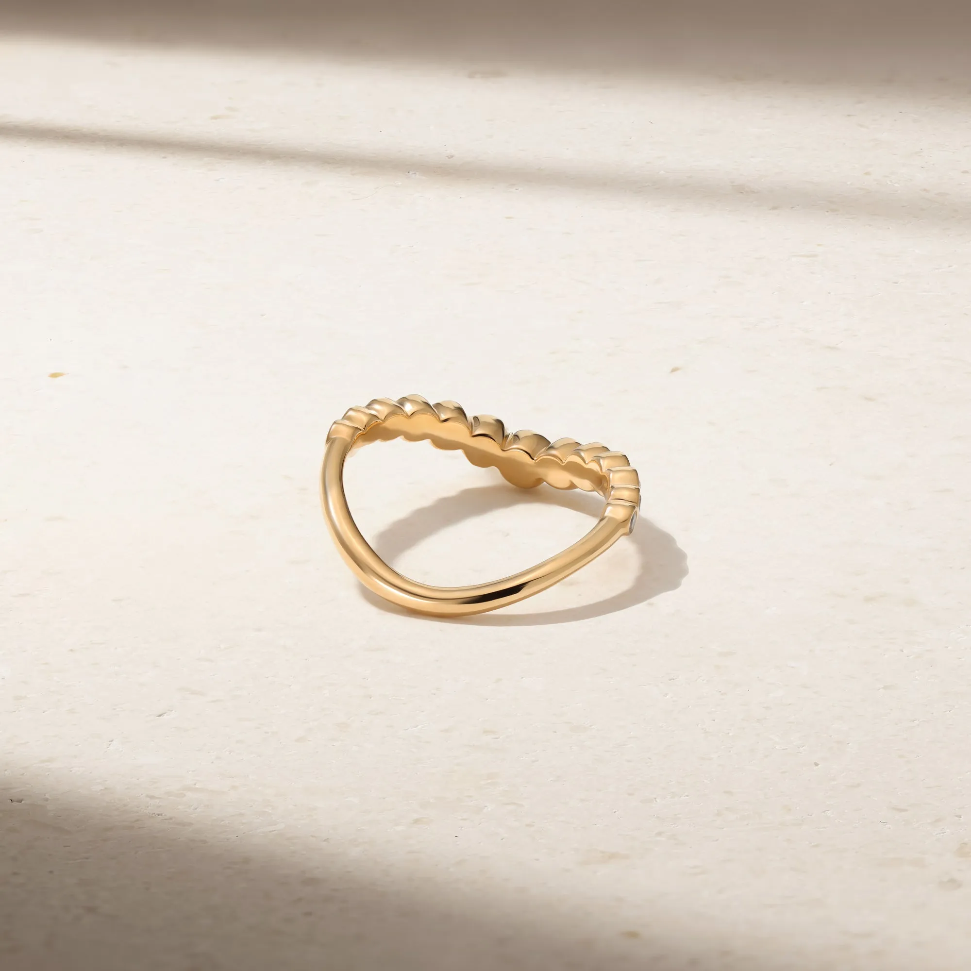 Bubbly Zenith Diamond Ring