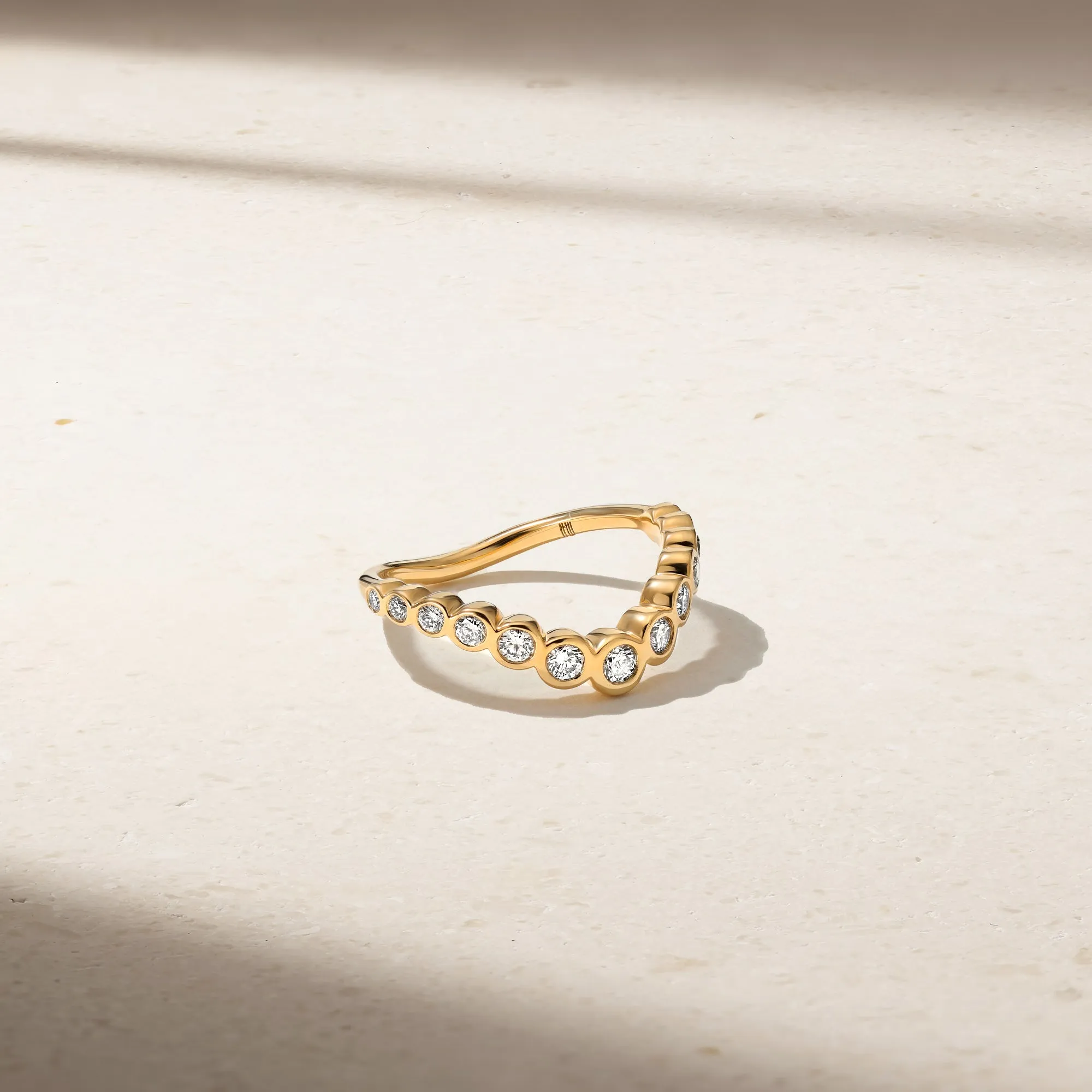 Bubbly Zenith Diamond Ring