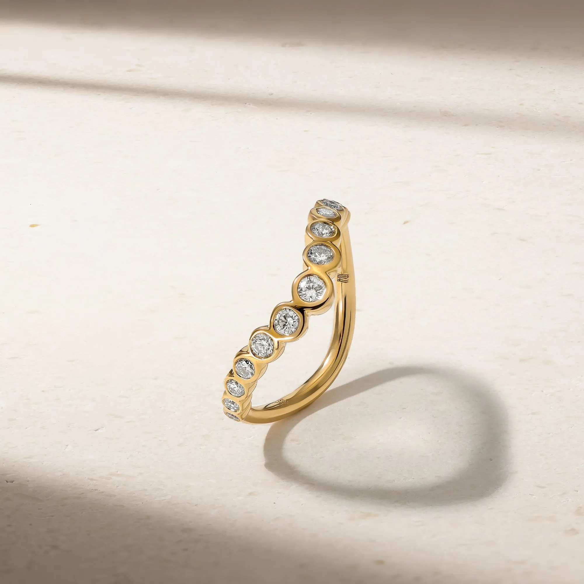 Bubbly Zenith Diamond Ring