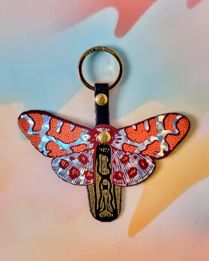Butterfly Key Fob - Orange