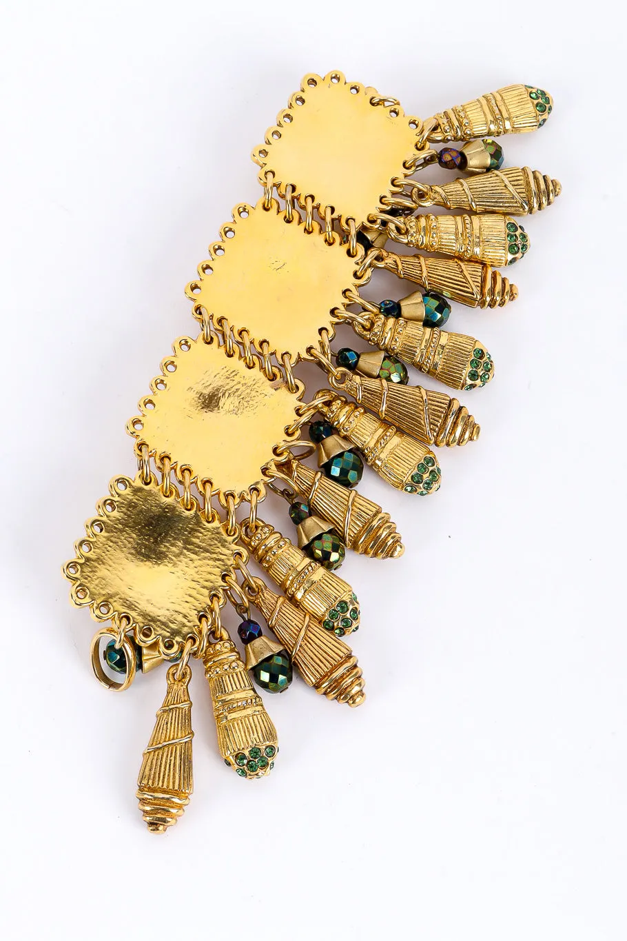 Byzantine Charm Drop Bracelet