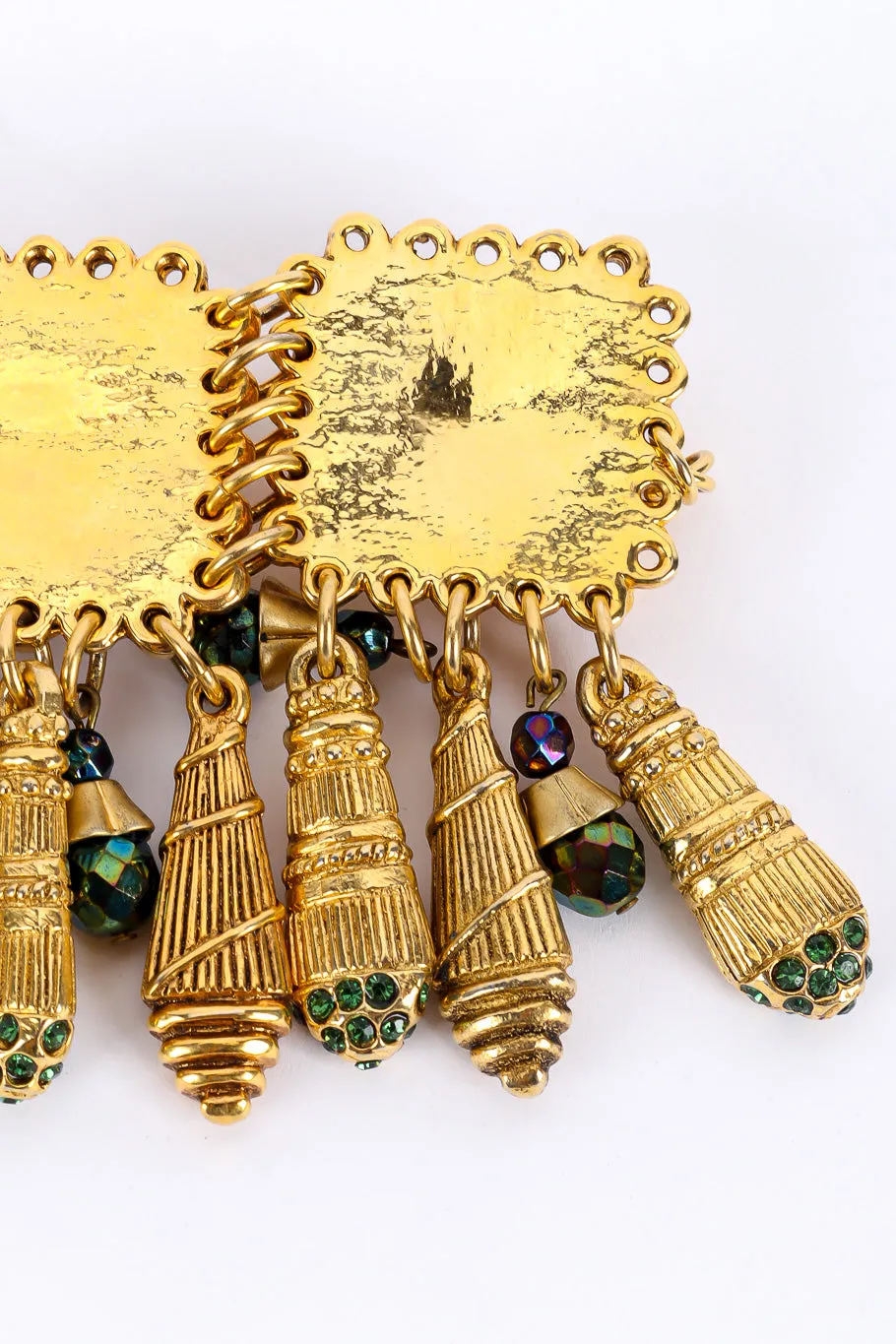 Byzantine Charm Drop Bracelet