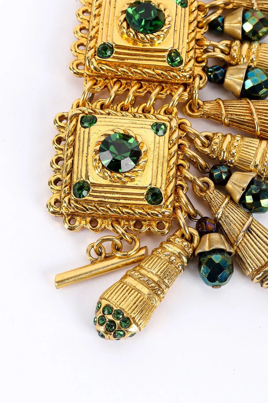 Byzantine Charm Drop Bracelet