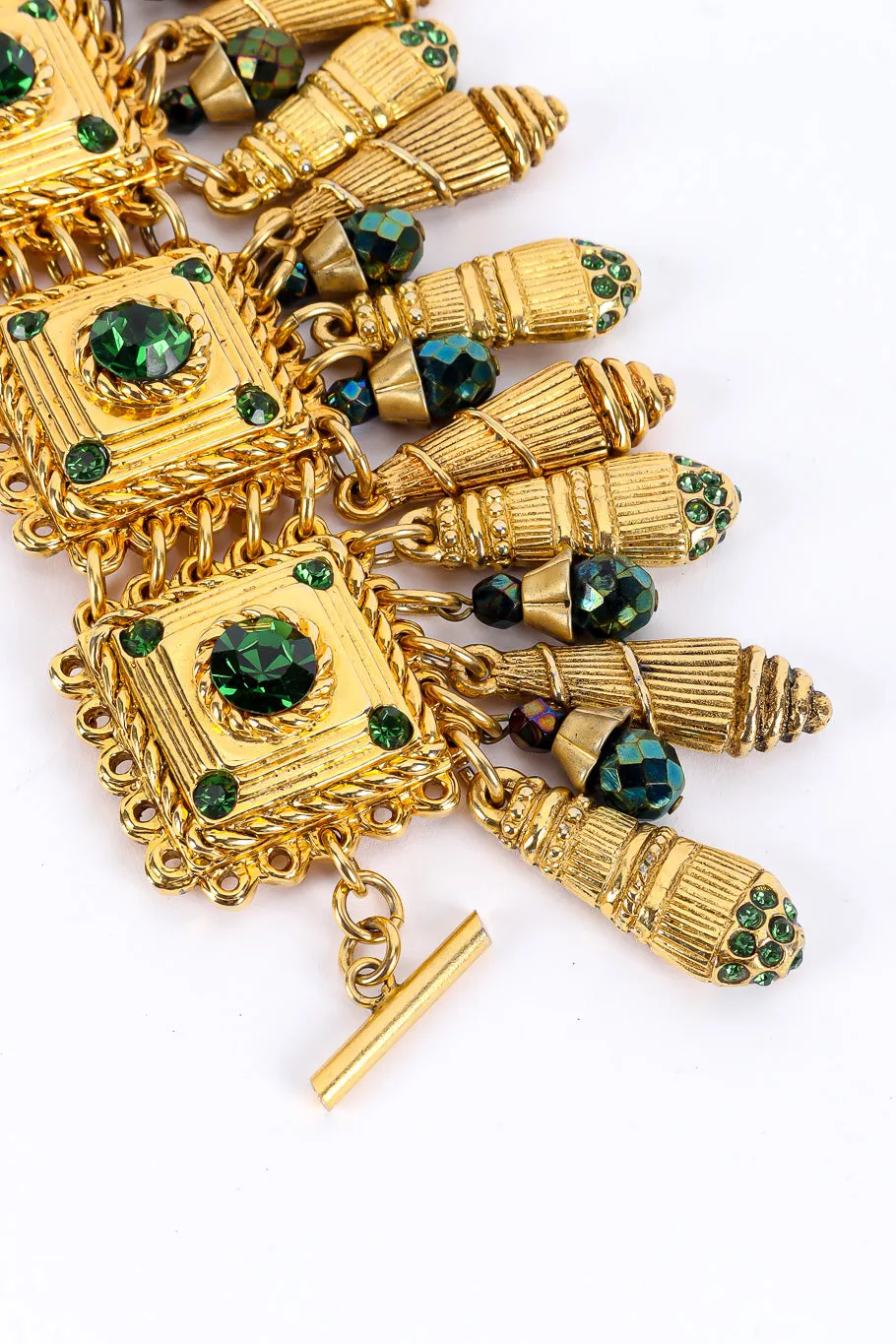 Byzantine Charm Drop Bracelet
