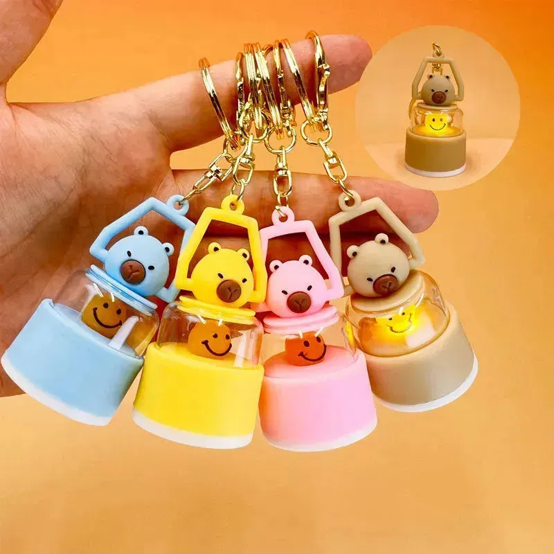 Capy-Glo Lantern Keychain