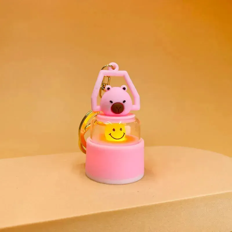Capy-Glo Lantern Keychain